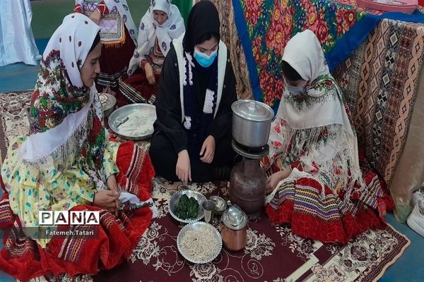 آیین افتتاحیه طرح دختران آفتاب خراسان شمالی در شهرستان بام و صفی آباد