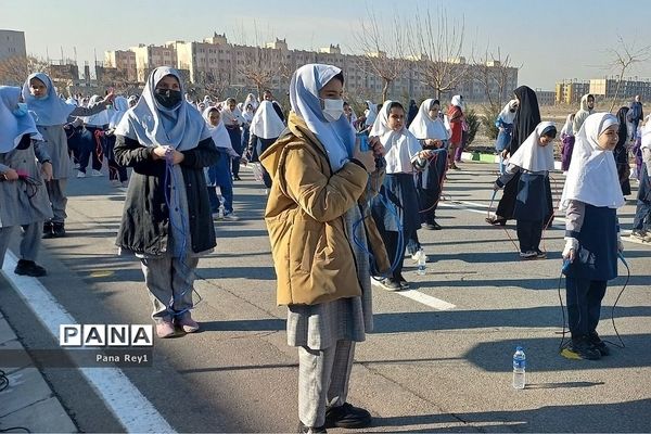 بزرگترین جشنواره طناب‌زنی دختران ایران در ‌قیامدشت