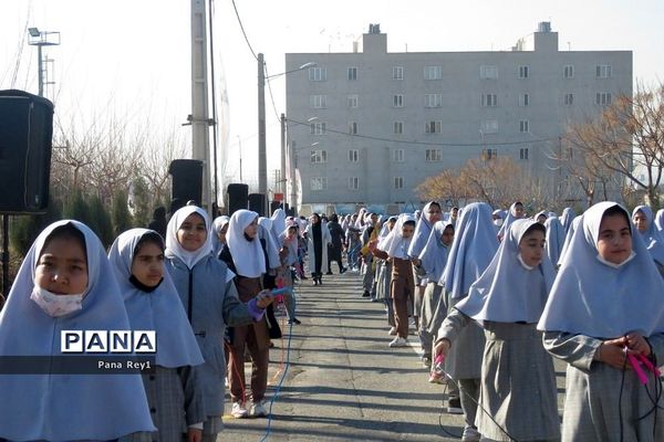 بزرگترین جشنواره طناب‌زنی دختران ایران در ‌قیامدشت