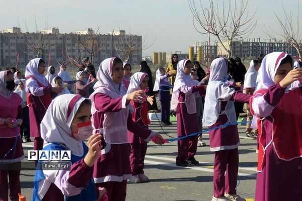 بزرگترین جشنواره طناب‌زنی دختران ایران در ‌قیامدشت