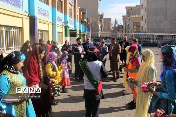 افتتاحیه طرح توزیع شیر رایگان در دبستان خبره فرشچی ناحیه ۱ شهرری