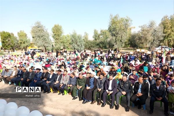 نواختن زنگ انقلاب اسلامی در مدارس شهرستان بهبهان