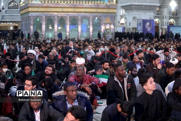 مراسم سالروز گرامیداشت  چهل‌وپنجمین دهه فجر انقلاب اسلامی
