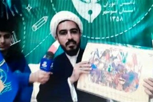 نمایشگاه مدرسه انقلاب در دهه فجرانقلاب  اسلامی در استان بوشهر برگزار می شود ( فیلم)