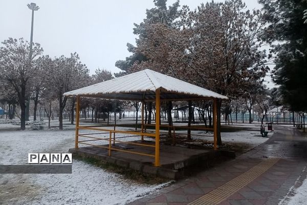 بارش برف زمستانی در فشافویه