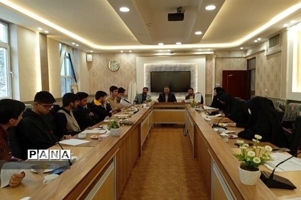 نشست همفکری اعضای قرارگاه میدان ۱۴ صفر ۲ نیشابور