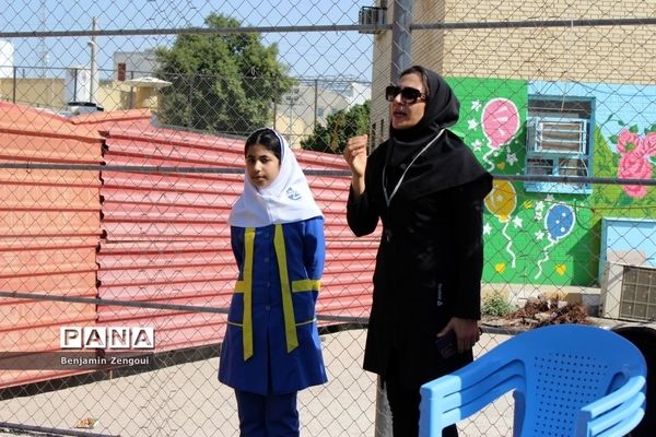 افتتاحیه جشنواره فرهنگی و هنری دبستان امید انقلاب ( شاهد دختران شهرستان بوشهر)