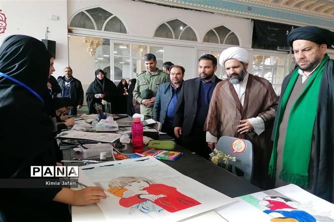 نخستین رویداد دانشآموزان هنرمند محور مقاومت در شهرستان کاشمر