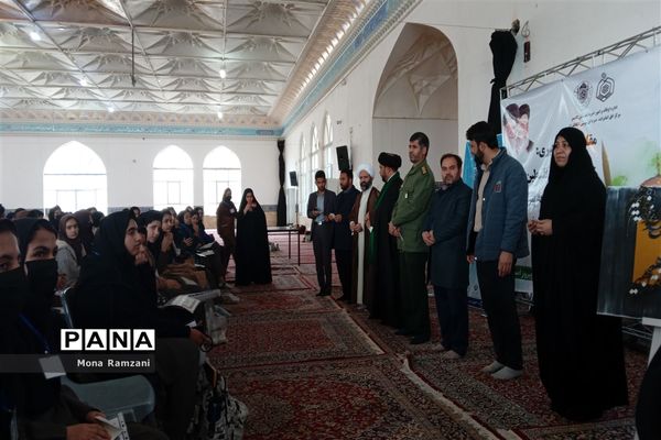 نخستین رویداد دانش‌آموزان هنرمند محور مقاومت در شهرستان کاشمر