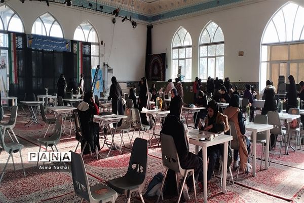 نخستین رویداد دانش‌آموزان هنرمند محور مقاومت در شهرستان کاشمر