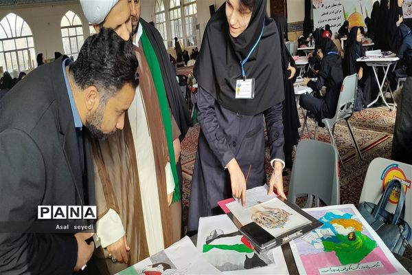 نخستین رویداد دانش‌آموزان هنرمند محور مقاومت در شهرستان کاشمر