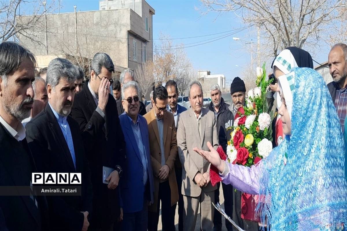 کاروان انقلاب در شهرستان بام و صفی آباد