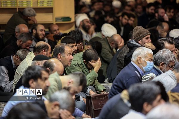 مراسم عزاداری سالروز شهادت هفتمین امام در حرم حضرت معصومه(س)