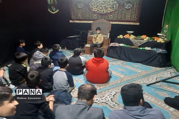 اجتماع هیات‌های‌مذهبی دانش‌آموزی ناحیه شش مشهد مقدس