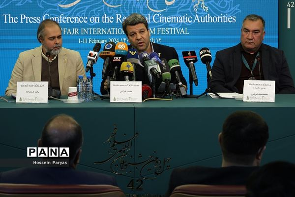 کنفرانس خبری تشریح دستاوردهای اجلاس روسای سینمایی منطقه درتهران