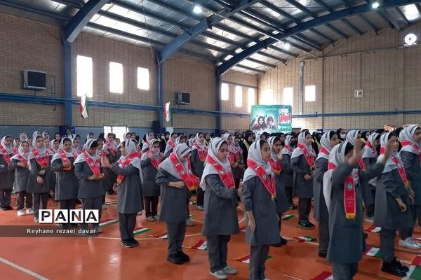 برگزاری مانور تشکیلاتی یاوران انقلابی در شهرستان شهریار