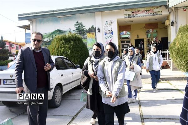 برگزاری اردوی دانش‌آموزی هفت سنگ در مازندران