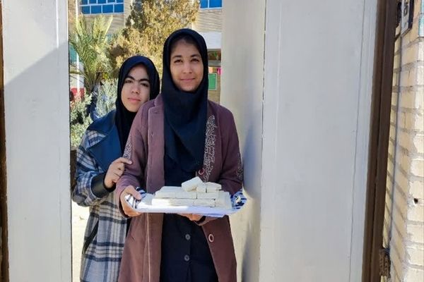 فعالیت‌های دبیرستان دخترانه محمودی شهرستان مهریز در دهه فجر