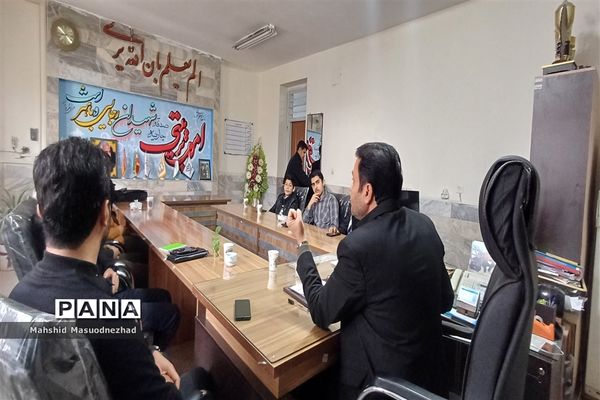 نشست همفکری اعضای قرارگاه میدان ۱۴صفر ۲ تربت حیدریه
