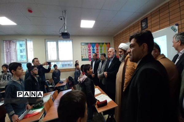افتتاحیه مدرسه ۱۴ کلاسه ناهید هرات در شهرستان ملارد