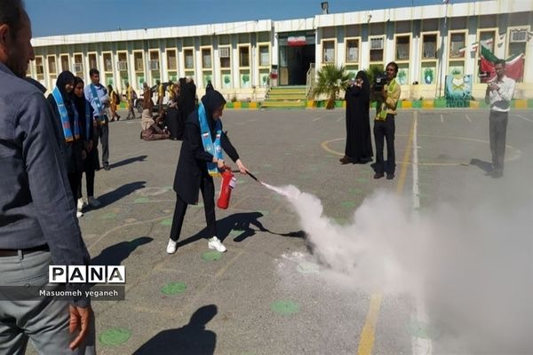 اجرای مهارت‌های تشکیلاتی در مانور یاوران انقلاب