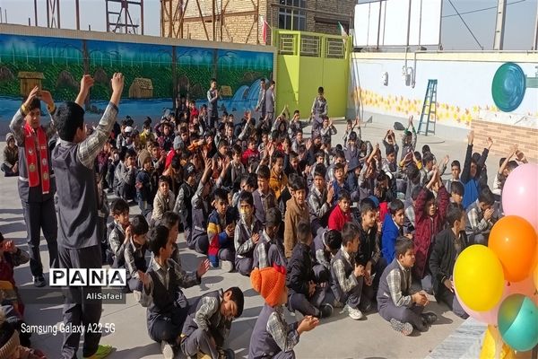 جشن مبعث در مدرسه پویندگان فرهنگ خلیل‌آباد