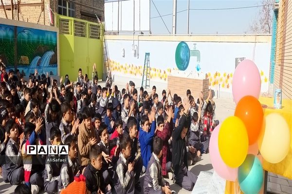 جشن مبعث در مدرسه پویندگان فرهنگ خلیل‌آباد