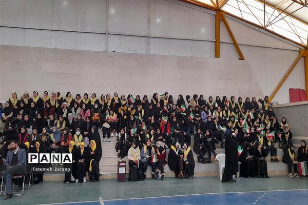 مراسم یاوران انقلاب دختران ناحیه ۷ مشهد