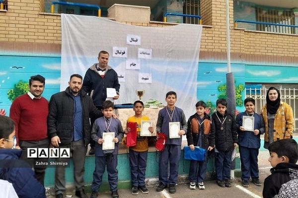 فینال مسابقات جام شهید سلیمانی در دبستان شهید بهشتی یک ناحیه یک شهرری