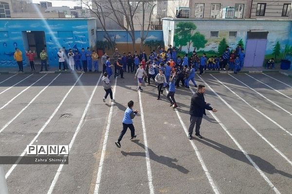 فینال مسابقات جام شهید سلیمانی در دبستان شهید بهشتی یک ناحیه یک شهرری