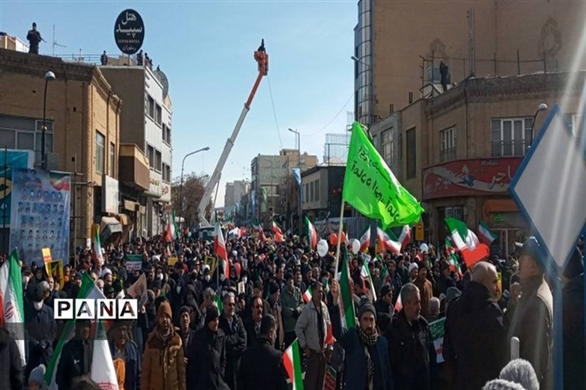 اقتدار نظام ایران اسلامی در راهپیمایی 22بهمن تجلی می‌یابد/فیلم