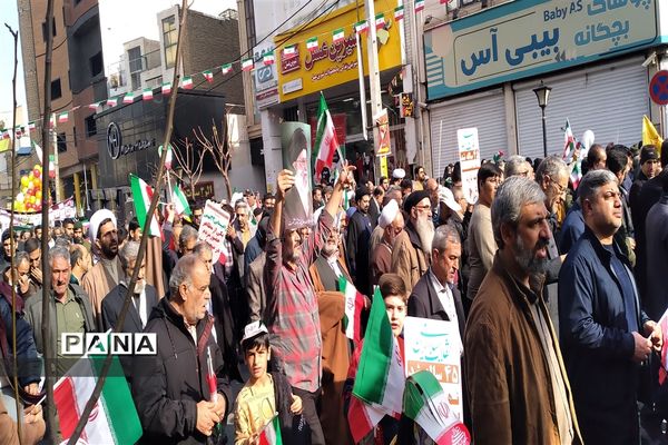 راهپیمایی ۲۲ بهمن مردم قیام پانزده خرداد