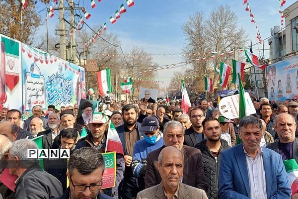 راهپیمایی ۲۲ بهمن مردم قیام پانزده خرداد