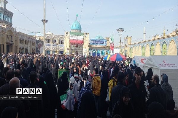 راهپیمایی ۲۲ بهمن در پیشوا