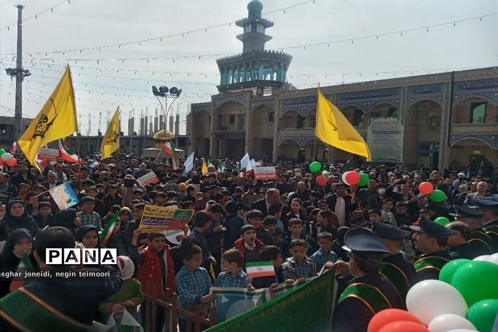 راهپیمایی ۲۲ بهمن در پیشوا