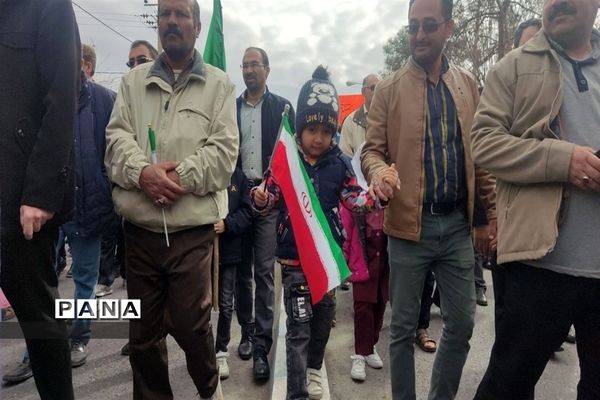 لحظه‌ به‌ لحظه با مردم سروستان در جشن ۴۵ سالگی انقلاب اسلامی