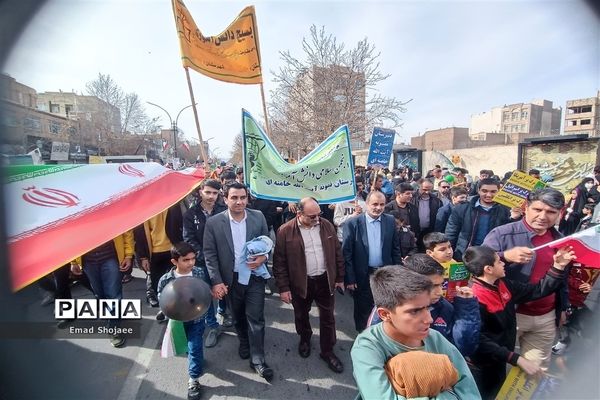 برگزاری راهپیمایی 22 بهمن‌ماه در کاشمر