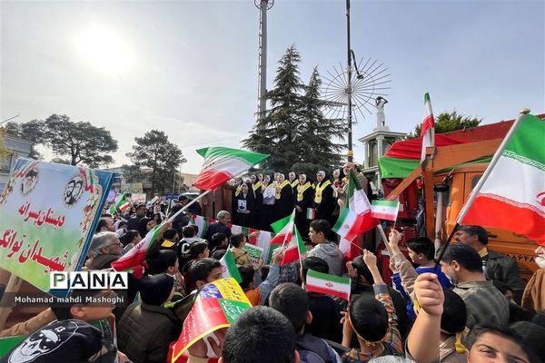 برگزاری راهپیمایی 22 بهمن‌ماه در کاشمر