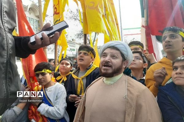 چهل و پنجمین سالگرد انقلاب اسلامی ایران در نیشابور