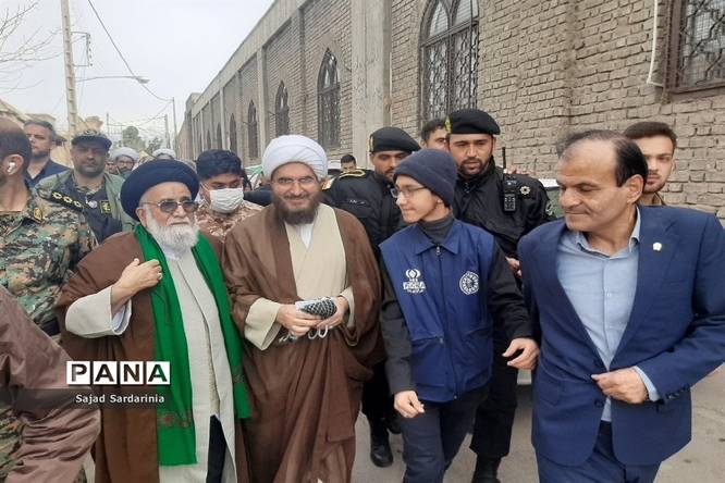 چهل و پنجمین سالگرد انقلاب اسلامی ایران در نیشابور