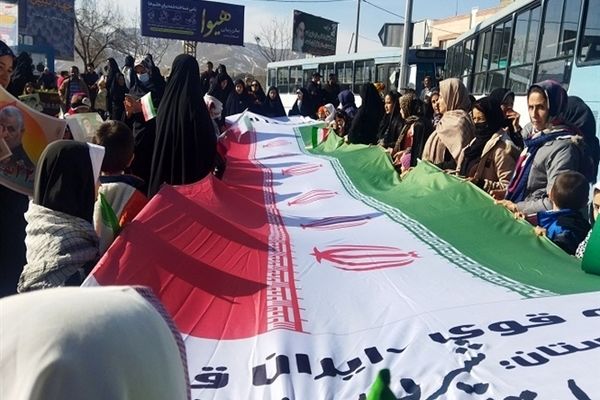 راهپیمایی ۲۲ بهمن در شیروان