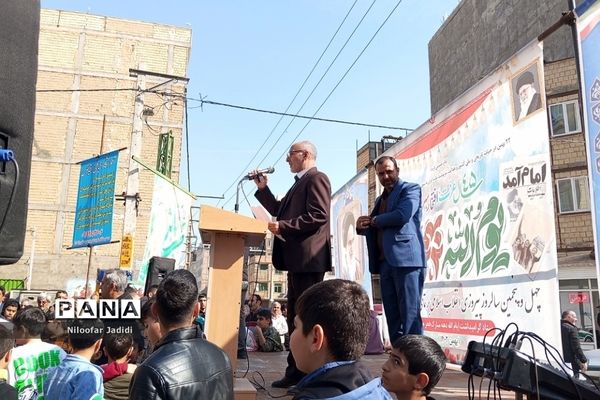 خروش عظیم ملت ایران در راهپیمایی ۲۲ بهمن نصیر شهر