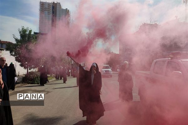 راهپیمایی ۲۲ بهمن در شهرستان قائمشهر