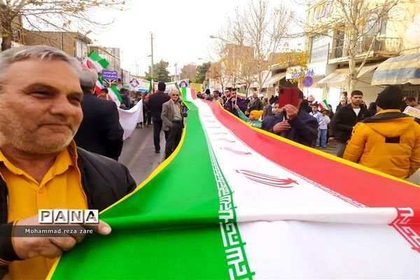 راهپیمایی یوم الله ۲۲ بهمن در کاشمر