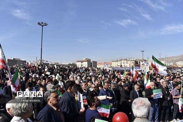 راهپیمایی ۲۲ بهمن شهرستان پردیس