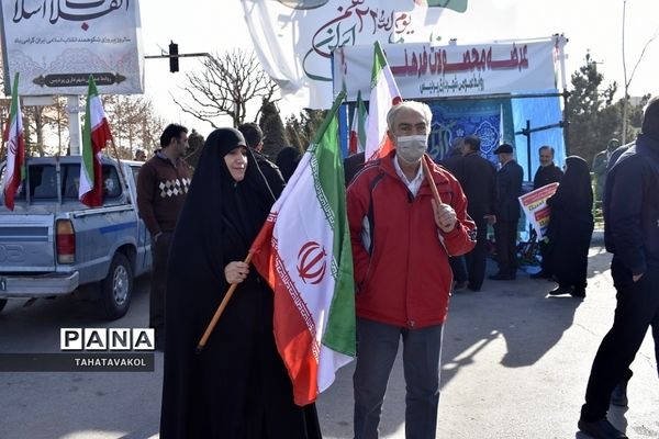 راهپیمایی ۲۲ بهمن شهرستان پردیس