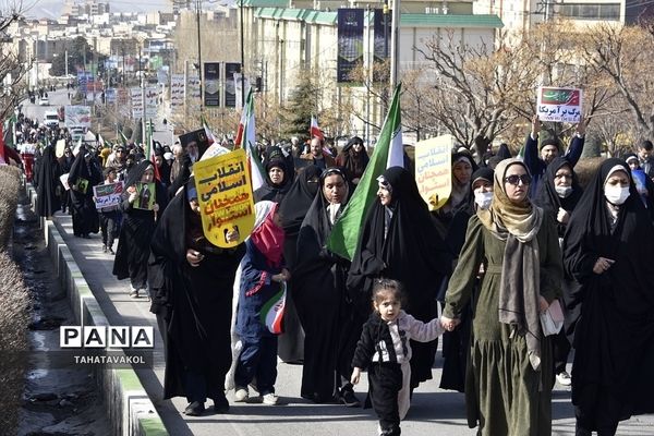 راهپیمایی ۲۲ بهمن شهرستان پردیس