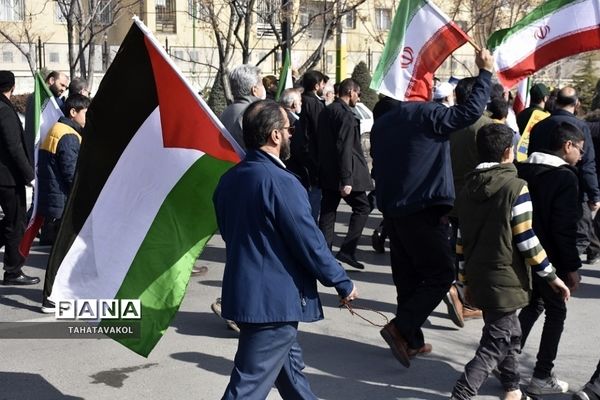 راهپیمایی ۲۲ بهمن شهرستان پردیس