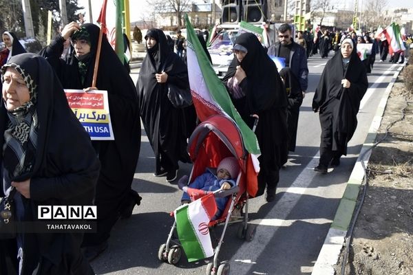 راهپیمایی ۲۲ بهمن شهرستان پردیس