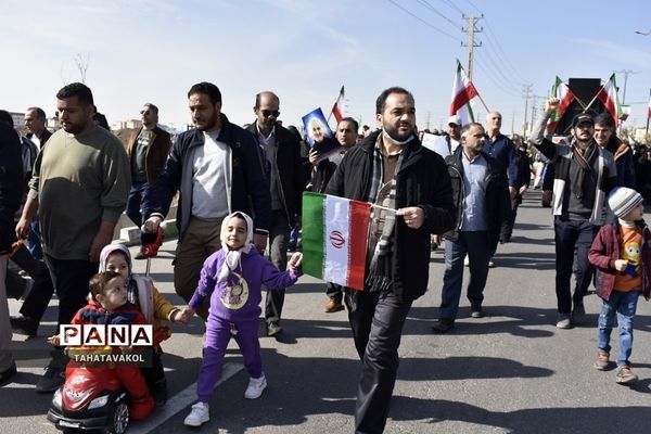 راهپیمایی ۲۲ بهمن شهرستان پردیس